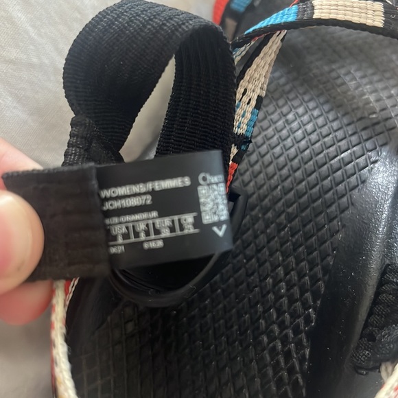 Size 8 Chaco Sandals - ZX/2 Lineup Cerulean - Picture 3 of 4